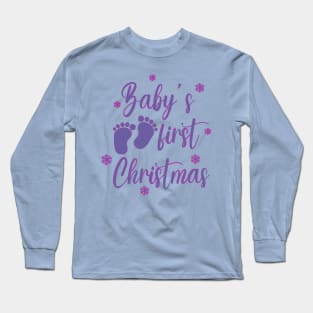 Baby’s first Christmas Long Sleeve T-Shirt